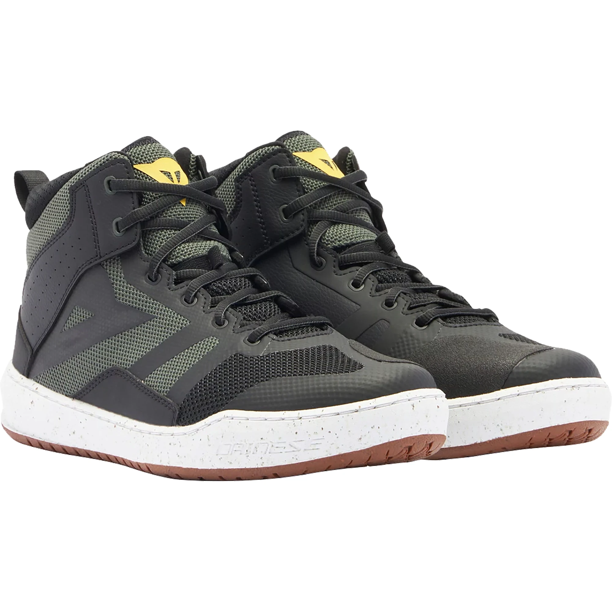 Dainese Dainese Suburb Air Boots - Black / White / Army Green