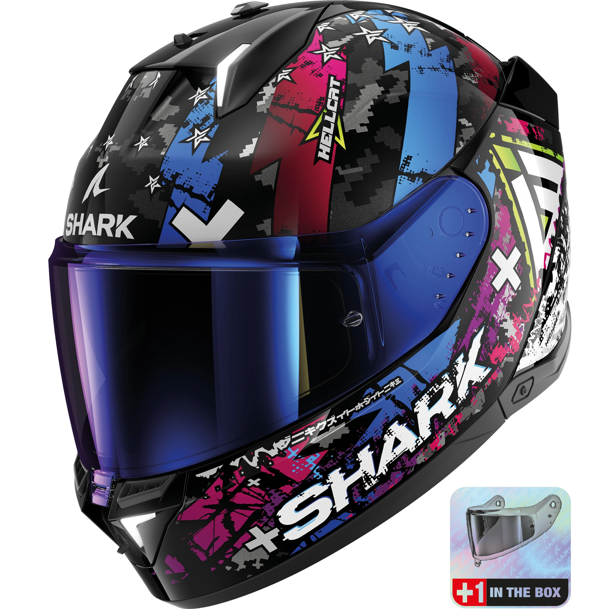 Shark Shark Skwal i3 - Hellcat White / Blue / Violet