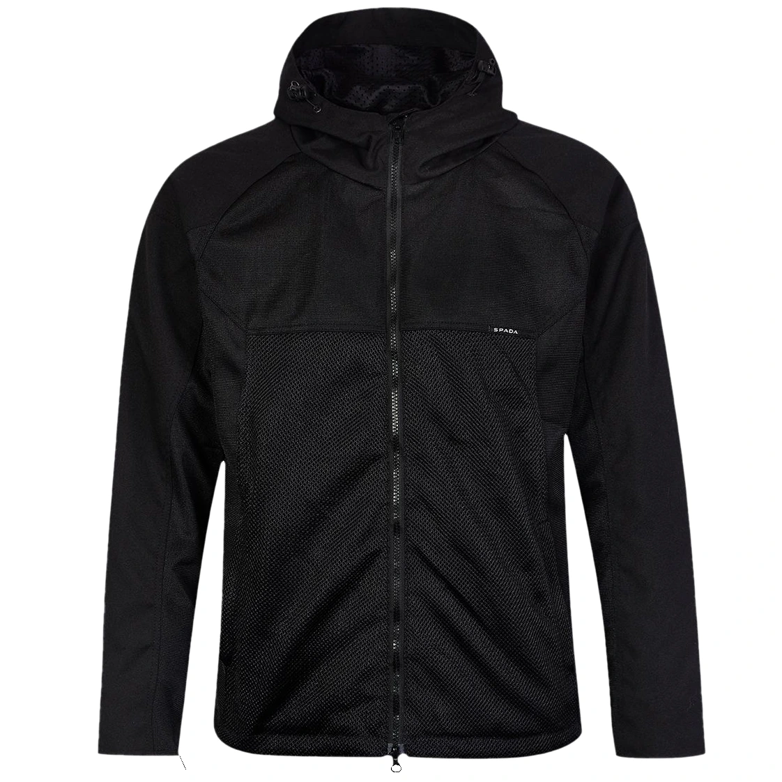 Spada Spada Hooded Air Textile Jacket - Black