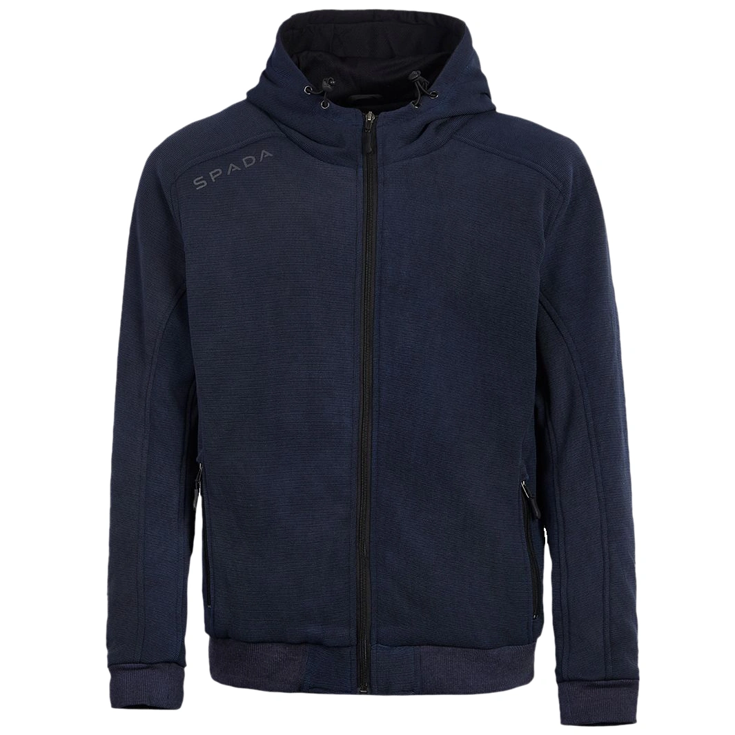 Spada Spada Blade Zip Textile Hoodie - Turbulence Grey