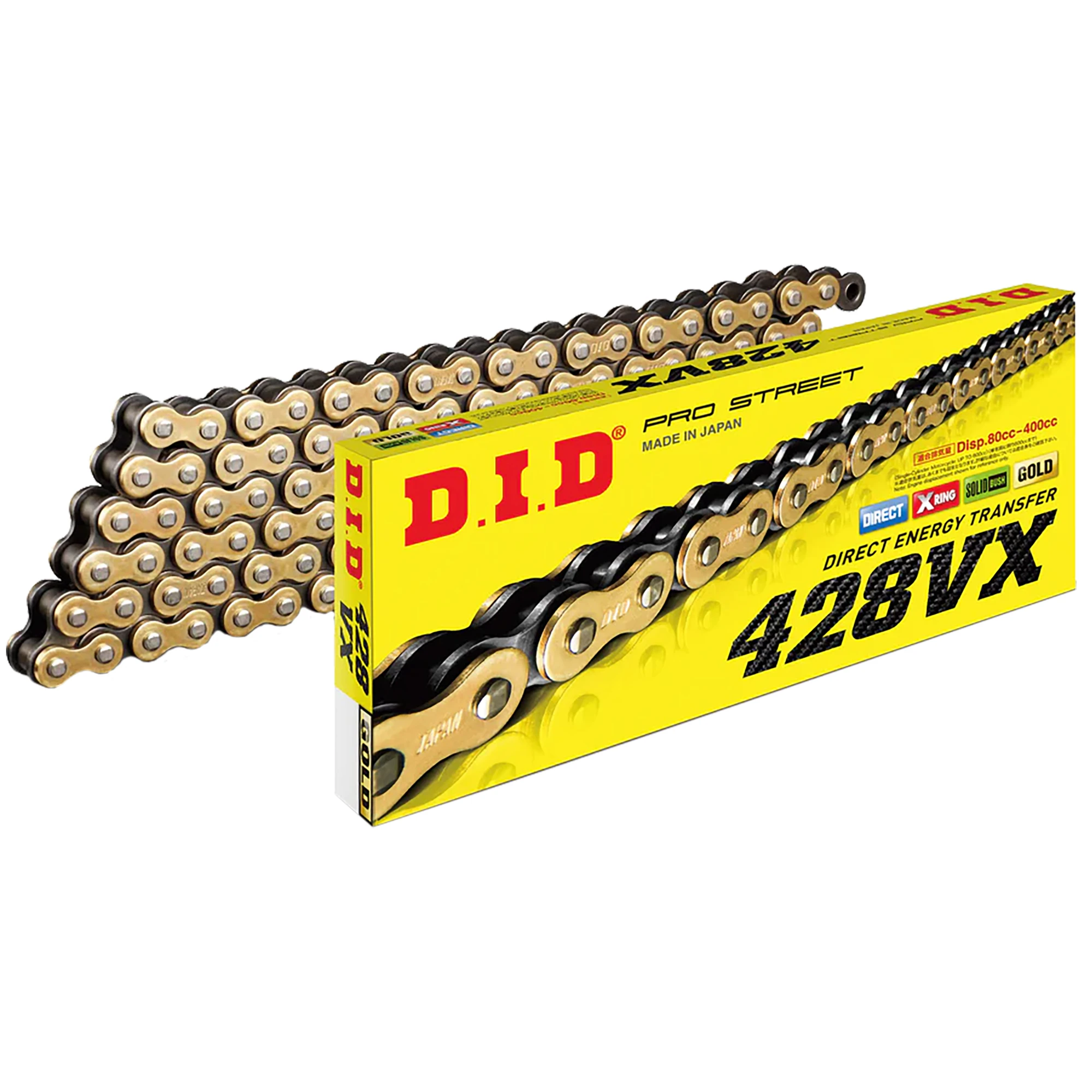 D.I.D D.I.D 'X' Ring Drive Chain - 428 Pitch VXGB