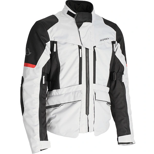 Acerbis Acerbis X-Rover Textile Jacket - Grey / Red
