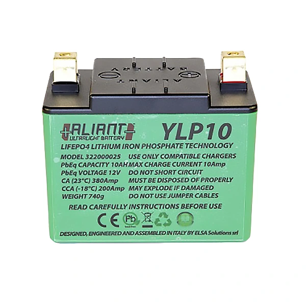 Aliant Aliant Lithium Motorcycle Battery - YLP10
