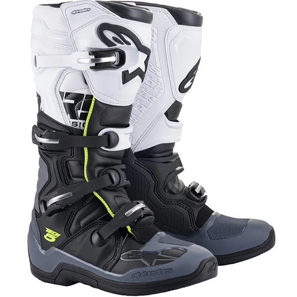 Alpinestars Alpinestars Tech 5 Boots - Black / Dark Grey / White