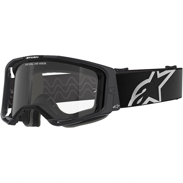 Alpinestars Alpinestars Vision 8 Corp Goggles - Black / Clear Lens