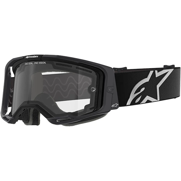 Alpinestars Alpinestars Vision 8 Corp Goggles - Dual Pane Black / Clear Lens