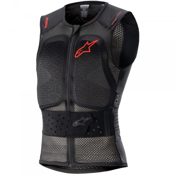 Alpinestars Alpinestars Nucleon Flex Pro Protection Vest - Transparent Smoke / Red / Black