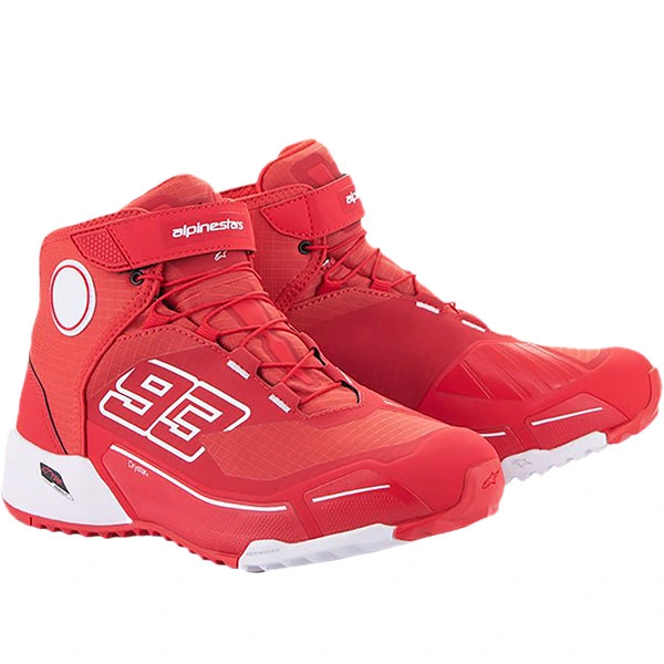 Alpinestars Alpinestars MM93 CR-X Drystar Riding Shoes - Bright Red / White