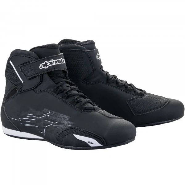 Alpinestars Alpinestars Sektor Microfibre Shoes - Black / White