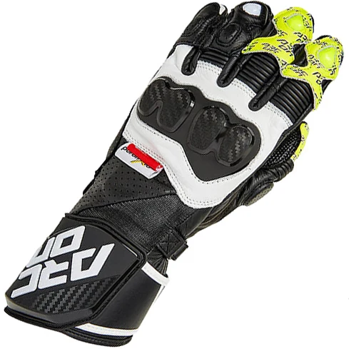 Arc-on Arc-on 034 RS Gloves - Black / White / Fluo Yellow