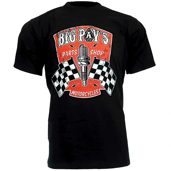 Big Pav's Parts Shop Big Pav's Parts Shop T-Shirt - Black