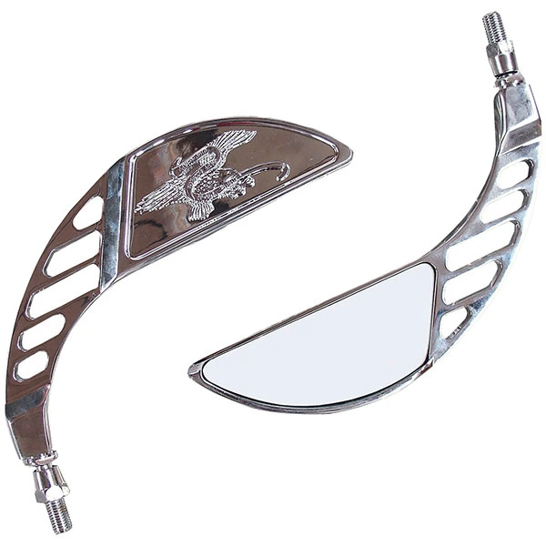 Bike It Bike It Vixen High Universal Mirror - High Chrome