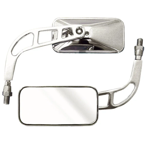 Bike It Bike It Knight High Universal Mirrors - Chrome