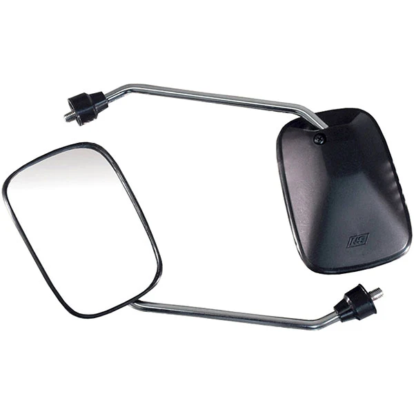 Bike It Bike It Universal Square Mirrors - Black