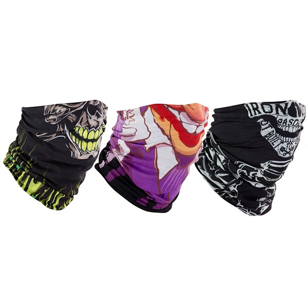 Bike It Bike It Neck Tubes Triple Pack - Faces