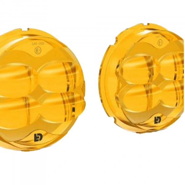 Denali Denali D3 Fog Light TriOptic Lens Kit - Amber