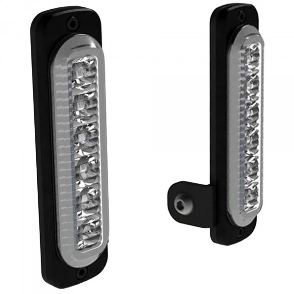 Denali Denali Daytime Running Lights With Universal Fender Mounting Kit - White
