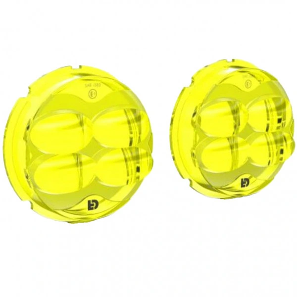 Denali Denali D3 Fog Light TriOptic Lens Kit - Yellow
