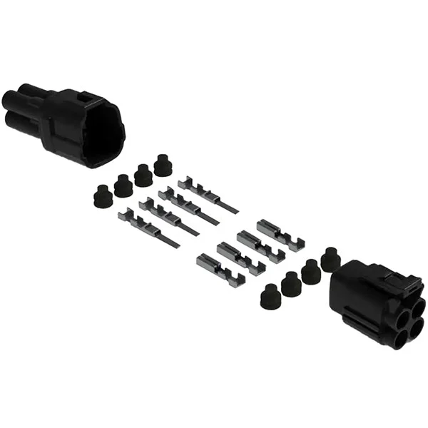 Denali Denali MT Series Waterproof Connector Set - Male & Female Connectors with Terminals & Seals