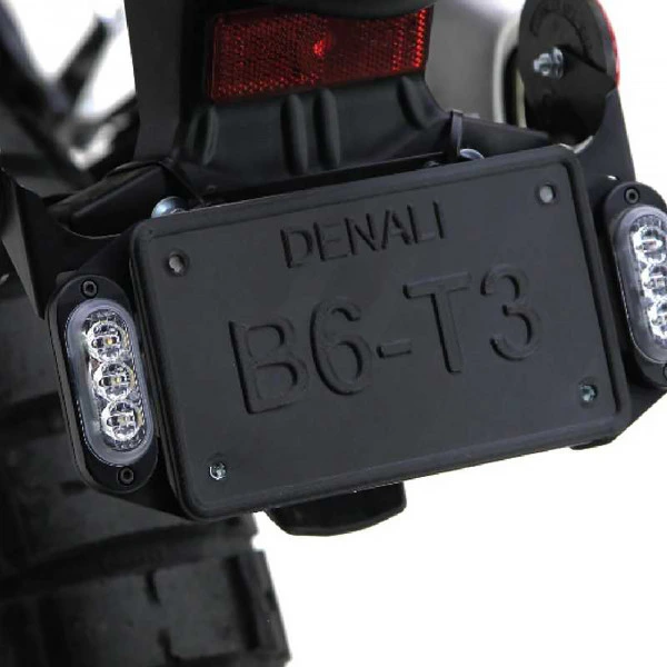 Denali Denali T3 Modular Switchback Indicators & License Plate Mounting Kit - Rear