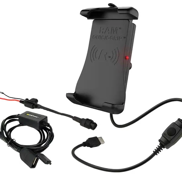 Denali RAM Quick-Grip Wireless Charging Phone Mount With Denali CANsmart Connection