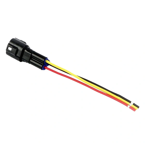 Denali Denali Male Waterproof Connector Pigtail - 3 Pin