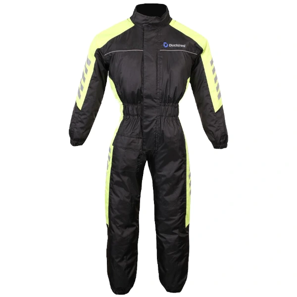Duchinni Duchinni Kids Sirocco Oversuit - Black / Neon Yellow