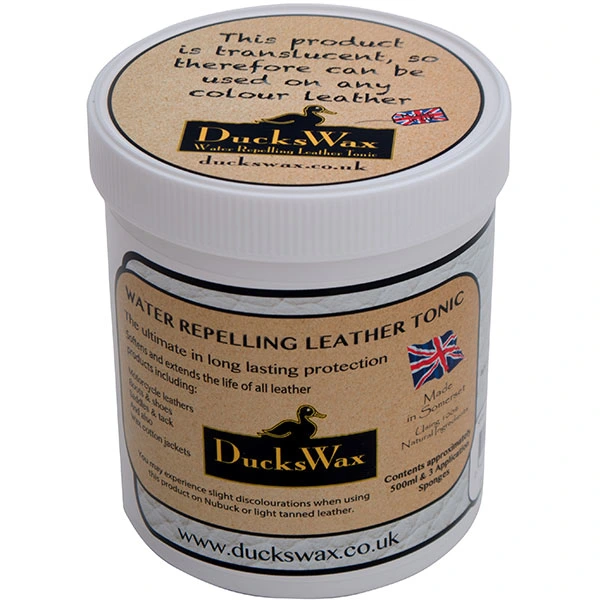 DucksWax DucksWax Leather Protection Wax - 500ml Pot