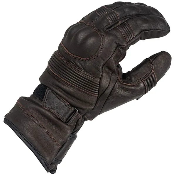 DXR DXR Brookite Waterproof Leather Gloves - Brown