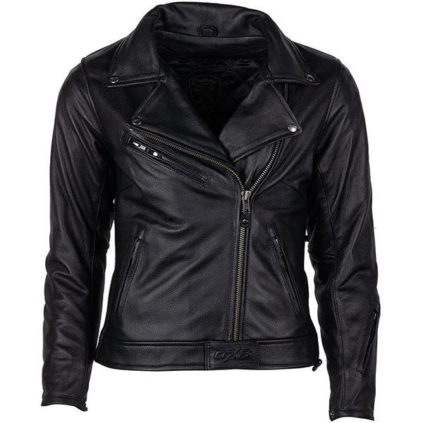 DXR DXR Ladies Jude CE Leather Jacket - Black