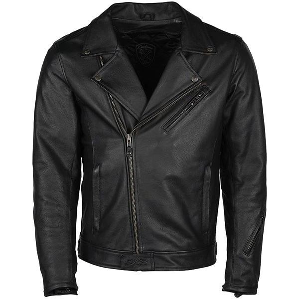 DXR DXR Vinz CE Leather Jacket - Black