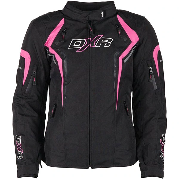 DXR DXR Ladies Julia Textile Jacket - Black / Pink
