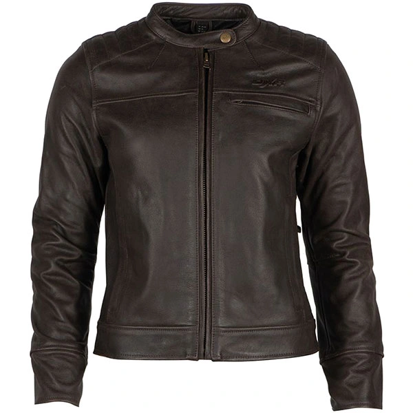 DXR DXR Ladies Cajou CE Leather Jacket - Chocolate