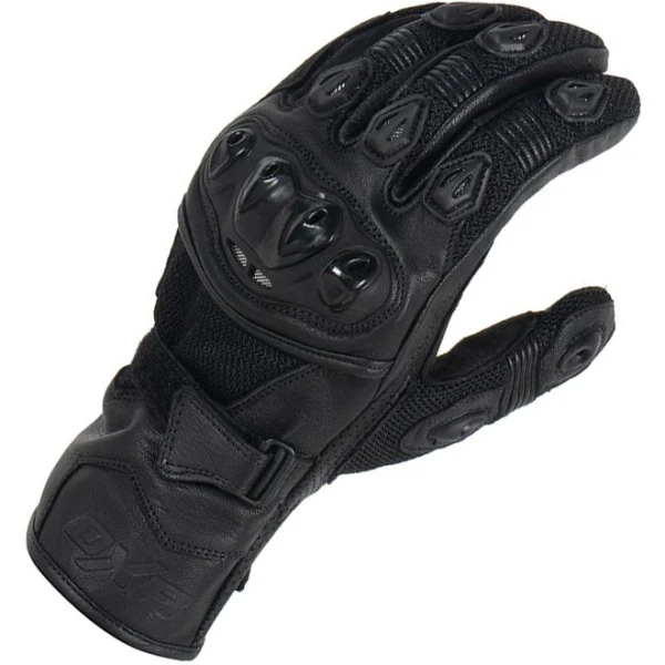 DXR DXR Gamepad Leather Gloves - Black