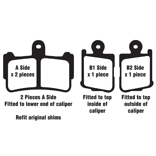 EBC EBC Double H Brake Pads - FA499/4HH