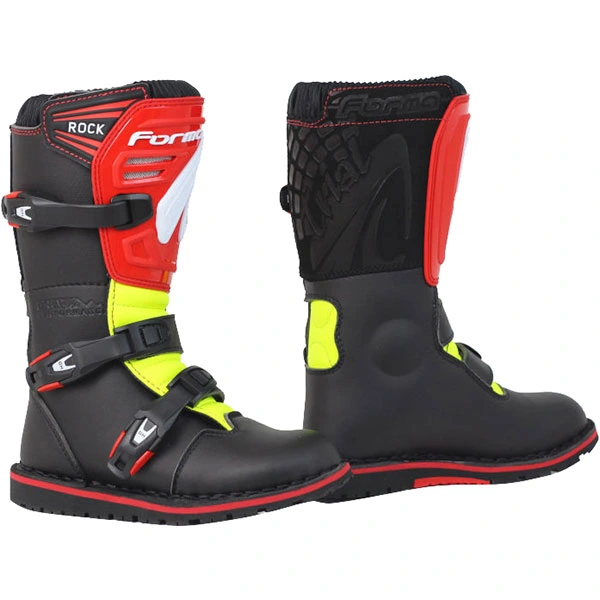 Forma Forma Rock Kids Boots - Black / Red / Fluo Yellow