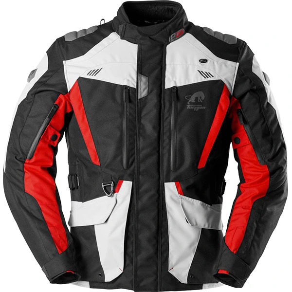Furygan Furygan Apalaches Evo Textile Jacket - Black / Pearl / Red