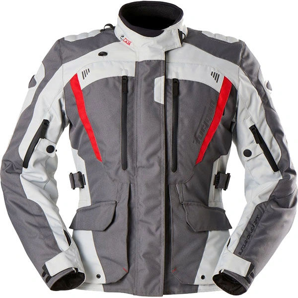 Furygan Furygan Ladies Apalaches Evo Textile Jacket - Grey / Pearl / Red