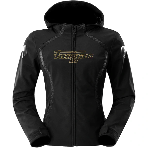 Furygan Furygan Ladies' Skye Textile Jacket - Black / Gold