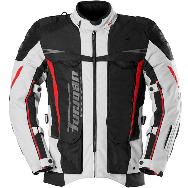 Furygan Furygan Montroc 3in1 X Kevlar® PrimaLoft® Jacket - Black / Pearl / Red