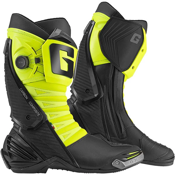 Gaerne Gaerne GP1 LS Boots - Black / Fluo Yellow