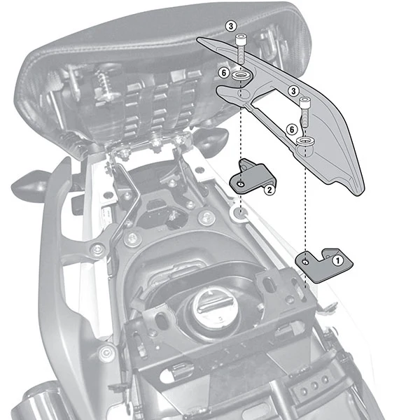 Givi Givi 1111KIT Specific Kit - Honda NC700 X / S