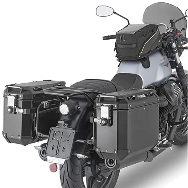 Givi  Givi PLO8206CAM One-Fit Pannier Holders - Moto Guzzi V7 Stone (21)