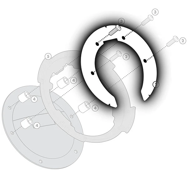 Givi Givi BF17 Tanklock Fitting Kit - BMW R1200 GS
