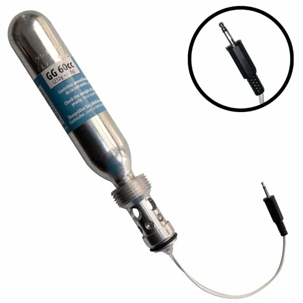 Helite Helite Replacement / Additional CO2 E-Canister - Jack Plug Connection