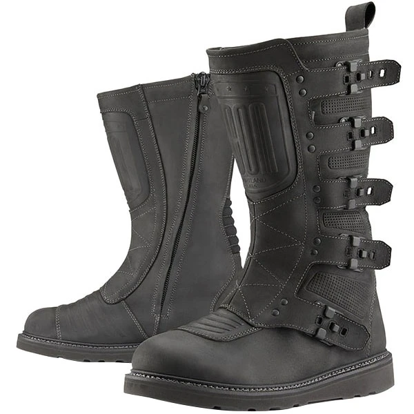 Icon Icon Elsinore 2 Leather Boots - Black