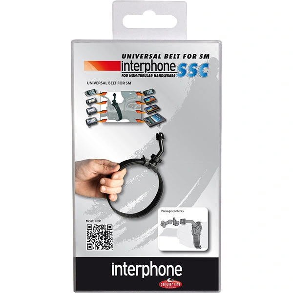 Interphone Interphone Mounting Bracket for Non - Tubular Handlebars