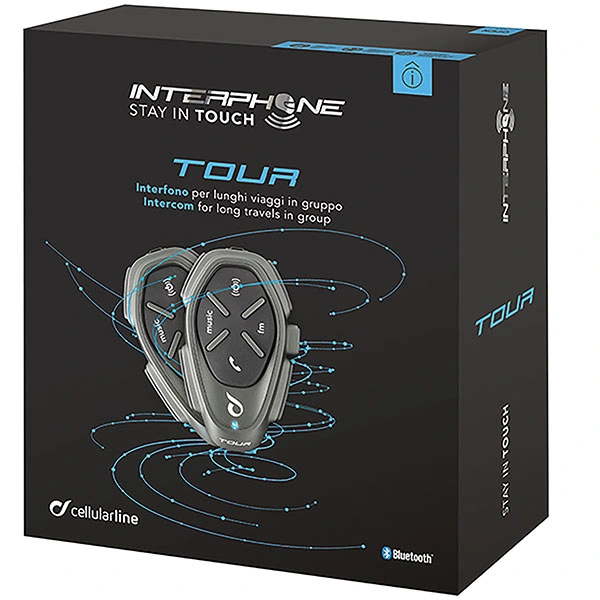 Interphone Interphone Tour HD Bluetooth Intercom - Twin