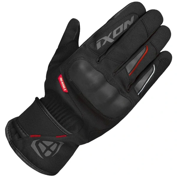 Ixon Ixon Pro Russel 2 Textile Gloves - Black / Red