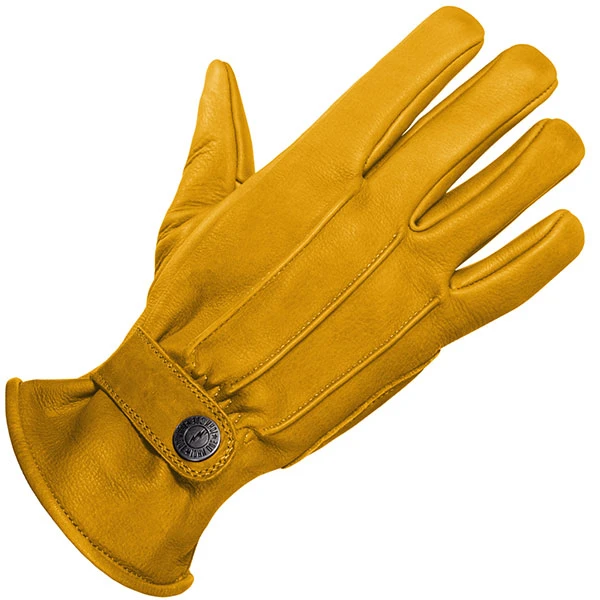 John Doe John Doe Grinder Leather Gloves - Yellow